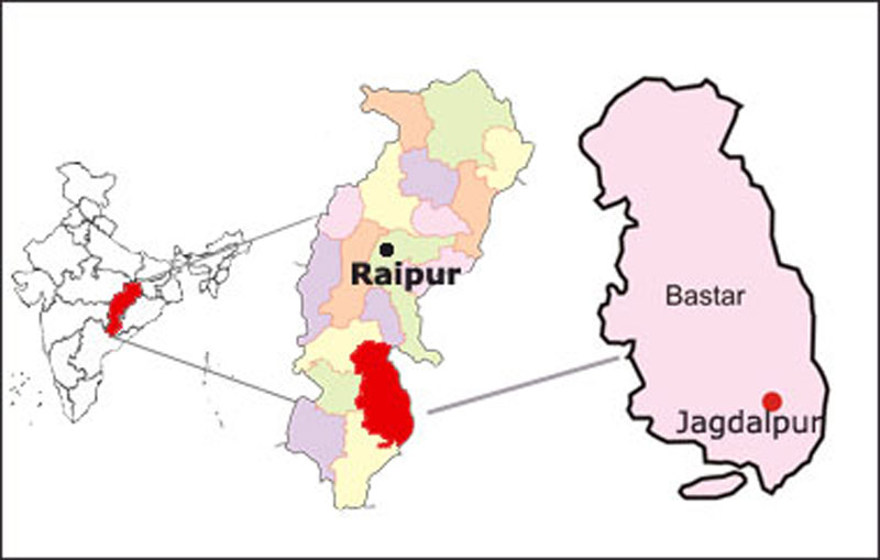 Bastar In India Map Dozen Injured In Attack On Bastar Christians In Chhattigarh |  Christiantoday India
