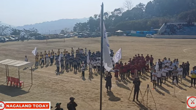 నాగాలాండ్‌లోని అంగామి క్రిస్టియన్ కమ్యూనిటీ విశ్వాసం, క్రీడలను జనవరిలో జరుపుకుంటారు