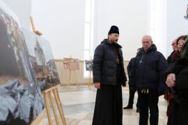 Archbishop of Canterbury makes poignant visit to mass grave in Ukraine