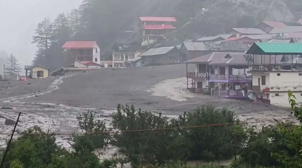 Flash flood kills at least four in Himalayan region, over 100 missing