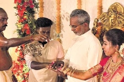 Christian priest stood in as bride’s father at Hindu wedding in Kerala