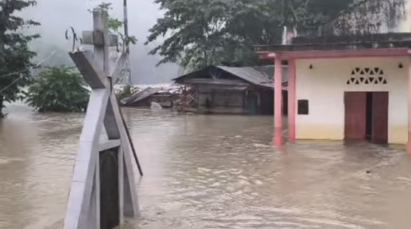 Two Churches Washed Away as Flash Floods Cripple Border Town in Arunachal Pradesh