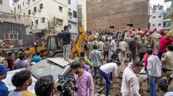 Satya Niketan Building Collapse: Seven Dead, FIR Names Owners