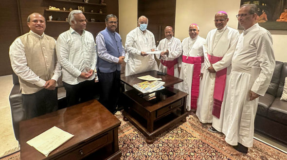 Christian delegation meets Congress president Kharge, seeks repeal of Karnataka’s anti-conversion law