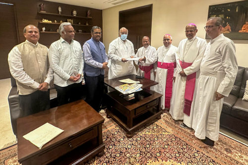 Christian delegation meets Congress president Kharge, seeks repeal of Karnataka’s anti-conversion law